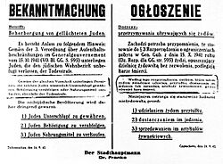 Archivo:Bekanntmachung General Government Poland 1942