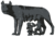 Capitoline Wolf of Roman Kingdom.svg