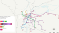 Carte transports Lyon juillet 2022
