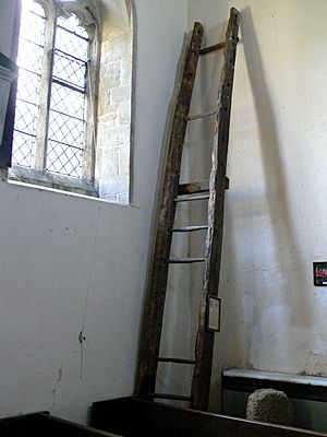 Archivo:Castle Bytham Church Ladder