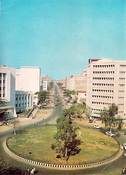 Central Dacca in East Pakistan