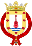 Coat of Arms of the 1st Marquis of the Gardens of Aranjuez.svg