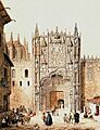 Colegio de San Gregorio, 19th-century lithograph