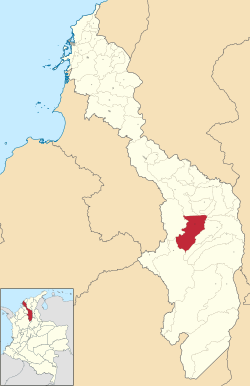 Tiquisio ubicada en Bolívar (Colombia)