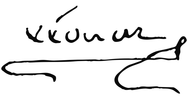Eleanor of Navarre signature
