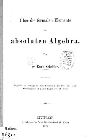 Archivo:Ernst schroeder-ueber die formalen elemente der absoluten algebra title