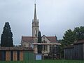 Floudès (Gironde, Fr)l'église