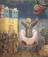 Archivo:Giotto - Legend of St Francis - -12- - Ecstasy of St Francis