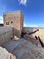 Interior del castillo de Luque