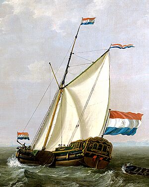 Archivo:Jacob van Strij - Het Jacht van de kamer Rotterdam