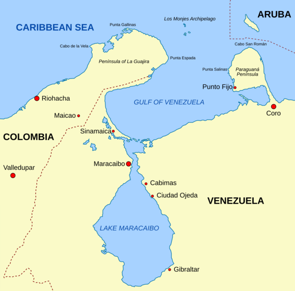 Lake Maracaibo map-en