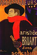 Lautrec ambassadeurs, aristide bruant (poster) 1892