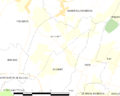 Map commune FR insee code 14547
