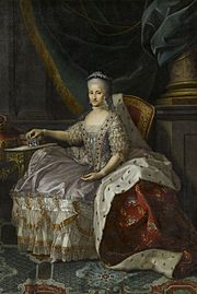 Archivo:Maria Antonia of Spain as Queen of Sardinia by Anton Raphael Mengs