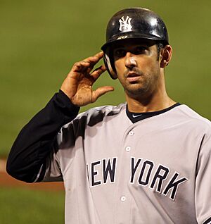 Archivo:New York Yankees designated hitter Jorge Posada (20)
