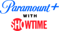 Paramount+ with Showtime logo