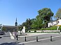 Port-Brillet - place de l'église