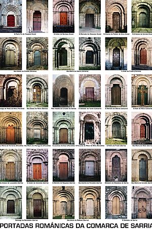Archivo:Portadas románicas de la Comarca de Sarria
