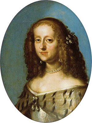 Archivo:Portrait of Queen Sophie Amalie of Denmark and Norway by Karel van Mander