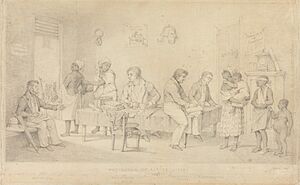 Archivo:Protector of Slaves Office (Trinidad) by Richard Bridgens