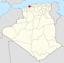 Relizane in Algeria 2019.svg