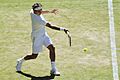 Roger Federer at the 2009 Wimbledon Championships 08