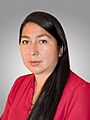 Rosario García Onofre. Official portrait, 2020. Chamber of Deputies of Bolivia