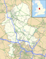 Staffordshire UK location map