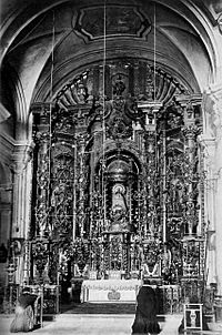 Archivo:Templo del Pilar (Calanda) - Altar Mayor (destruido)