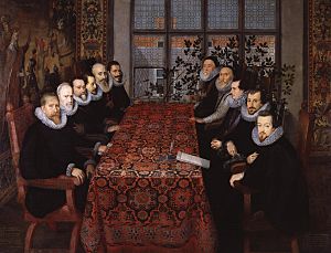 Archivo:The Somerset House Conference, 1604 from NPG
