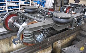 Archivo:ČD 842 bogie 1