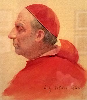 Archivo:A Cardinal in Profile, 1880, by Jehan Georges Vibert (Morgan Library and Museum, New York City)