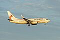 Air Niugini (P2-PXD) Boeing 737-7L9(WL) on finals into Sydney Airport.jpg