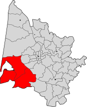 Arcachon (Arrondissement) Plan.svg
