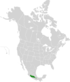 Balsas Dry Forests map
