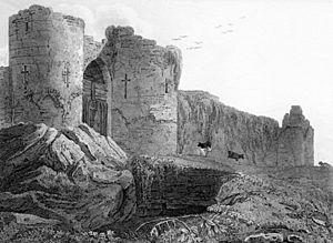 Archivo:Beeston Castle Gateway 1816