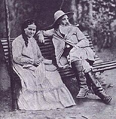 Archivo:Camille Pissarro et sa femme Julie Vellay en 1877 à Pontoise
