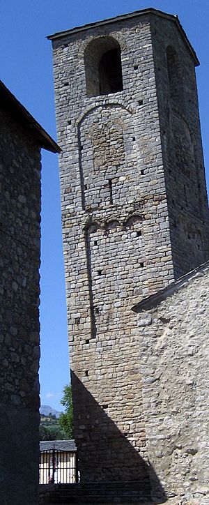 Archivo:Campanar torre de l'església Santa Eugènia de Nerellà