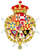 Coat of Arms of Infante Sebastian of Spain.svg