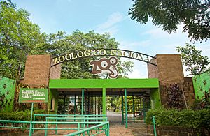 Archivo:Entrada principal Parque Zoológico Nacional de El Salvador