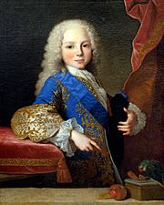 Felipe I de Parma en su infancia, por Jean Ranc