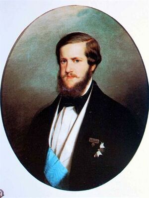Archivo:Ferdinand Krumholz - Retrato de D. Pedro II, Imperador do Brasil