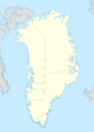 Greenland edcp location map