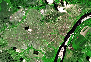 Archivo:Imagem de satélite de Boa Vista, Roraima em 2017