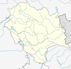 Shimla ubicada en Himachal Pradesh