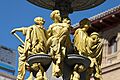 La Fuente de las Musas (detalle), Huesca