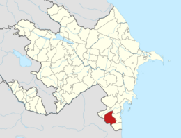 Lerik District in Azerbaijan.svg