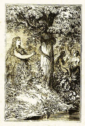 Lilith, una ilustración hecha por Carl Poellath en los años 80 del siglo XIX.