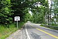 MA Route 23 westbound entering Otis MA