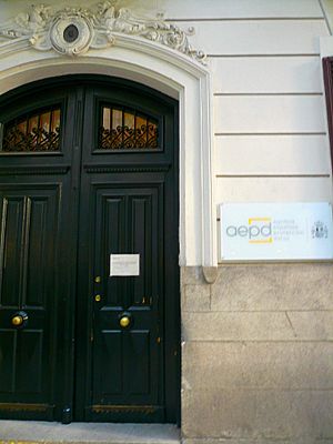 Madrid - Calle de Jorge Juan, Agencia Española de Protección de Datos.jpg
